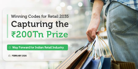 BCG–RAI Winning Codes for Retail 2035 report cover, February 2026